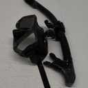 Greatever Dry Snorkel Set,Panoramic Wide View,Anti-Fog Scuba Diving Mask,Professional Snorkeling Gear (Adults, Black)