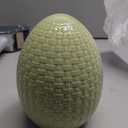 Holiday Home Ceramic Egg Green, 6.1