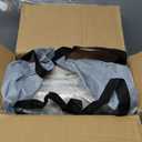 KNZZO Air Mattress Full with Built-in Pump, Blow Up Mattress with Soft Flocked Top, Leakproof Inflatable Mattress, Foldable Waterproof Air Bed for Home, Guests, Camping, with Storage Bag (Deep Blue)