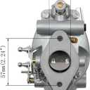 Ford 8N Marvel Schebler Carburetor | Heavy-Duty Carb Fit for Ford Tractor 2N 9N (1939-1952) | Replace# 8N9510C, 9N9510A, B3NN9510A, TSX33, TSX241A, TSX241B, TSX241C