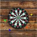 Felt Wood Grain Dart Board Wall Protectors Square Dart Board Backing Tiles Dartboard Backboard Cork Backboard Alternative (24 x 24 x 0.5 Inch)