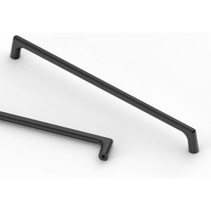 Asidrama 10 Pack 10 Inch(256mm) Matte Black Cabinet Pulls Cabinet Handles Cupboard Handles Kitchen Cabinet Hardware for Cupboard Drawer Pulls (10" Hole Center)