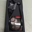 3M Littmann Cardiology IV Diagnostic Stethoscope, 6201, More Than 2X as Loud, Weighs Less (Black Tube, Navy Blue Stem, Black Headset)