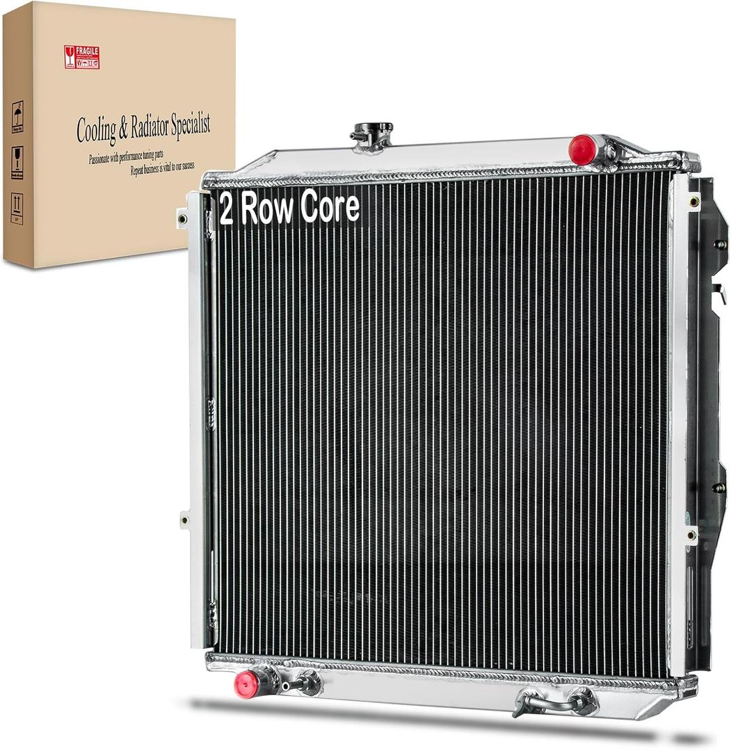4Runner Radiator, Aluminum Radiator for 1996-2002 Toyota 4Runner 1997 1999 1998 2000 2001 SR5 2 Row