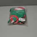 westwolf 5-14 Years Girl Sequin Ugly Christmas Knitted Sweaters for Kids (9-10 Years, C-red Green White Brown)