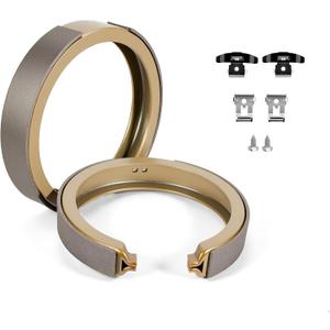 Rear Brake Shoes Kit, S781 Parking Brake Shoes for Cadillac Deville/Escalade/DTS, Chevrolet Avalanche/Express/Silverado/Suburban/etc., GMC, Buick, Isuzu, Oldsmobile,Saab(Please Check The Model Year)