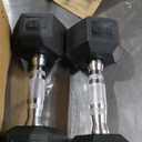 CAP Barbell Rubber Coated Dumbbell Weight Set With Vertical Rack | 100 Lb, 150 Lb, And 210 Lb Options