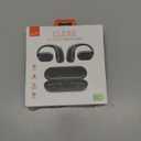 iLive Electronics 16mm Driver Clear Truly Wireless Open Ear Earbuds, Black, IAEBTO34B