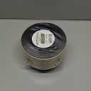 Restaurantware Plastic Bowls 20 Pcs 16 oz Gold Rimmed Disposable Soup Bowls Heavy-Duty Black Translucent Rippled Dinnerware Containers for Party, Desserts, Salads, Snacks, and Catering