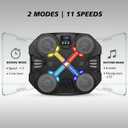 Music Boxing Machine Sport Toys for Kids and Adults,Wall Mounted Bluetooth Smart Punching Target,Training Pad Toy with Boxing Glove,Ideas Toys for Boys Girls Kids 3 4 5 6 7 8 9 10 11 12+ Years Old