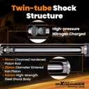 maXpeedingrods 0-3" Lift Front Shock Absorbers for Jeep Wrangler YJ 1987-1995 4WD only, G1 Version