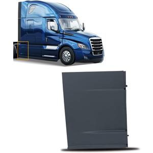 Black Left Side Rear Fairing Panel Fit for 2018+ Freightliner Cascadia