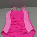 Girl Swimsuit One Piece Bathing Suit for Girls Solid Color Ruched Adjustable Straps Padded Swimwear 13-14Y