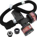 Powered Air Pump for Respirator, Powered Air Purifying Respirator Blower, PAPR Air Pump with Two 40mm Filters, 40mm and Bayonet Type Connector