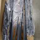 Full Metal Bed Frame with USB Charging Station, Headboard Storage, LED Lights, Noise-Free Design, No Box Spring Needed Visit the Store (Brown)