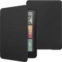 Fintie Case for 7" All-New Kindle Paperwhite (12th Generation, 2024) and Kindle Colorsoft - Slim Lightweight Shell PU Leather Protective Cover with Auto Sleep/Wake, Black