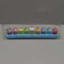 Rite Lite Chanukah Hand Painted Resin Cupcakes Menorah 11.50" Hanukkah Menorah