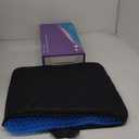 Gel Seat Cushion, Cooling seat Cushion (Super Large & Thick), Breathable Honeycomb Design Absorbs Pressure Points Seat Cushion, Gel Cushion for Office Chair, Home Car seat Cushion for Wheelchair (Blue)