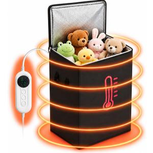 Portable High-Temperature Heating Chamber with Timer & Thermometer, 360° Even Heating System for Luggage, Clothes, Bedding & Household Items