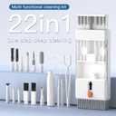 22 in 1 Precision Cleaning Kit Professional Electronic Cleaning kit Cleaning Tools for Phone, airPods Headset, Keyboards, Cameras, Laptop & More