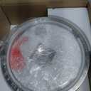 EAPUDUN Flush Mount Ceiling Light, 12inch 2Light Modern Close to Ceiling Light Fixture, Brushed Nickel Finish with Clear Glass Shade for Hallway Entryway Bedroom Porch