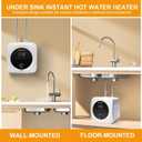 Mini Tank Water Heater 2.5 Gallon Under Sink Hot Water Heater