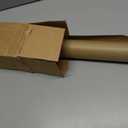 Brown Wrapping Paper Roll 24"x 1200" Craft Packing Paper for Moving Shipping, Gift Wrapping Paper, Bulletin Board Kraft Paper for Table Covering Poster Paper Christmas