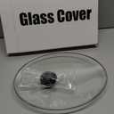 Oval Glass Crock Pot Lid 6 Quart Replacement for Hamilton Beach Slow Cooker 6 qt, Hamilton Beach Programmable Slow Cooker Replacement Parts Compatible with Hamilton Beachs Crock Pot 33665G, 1