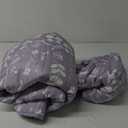 Bedsure Floral Quilt Set Queen - Reversible Purple Botanical Quilt Bedding Set, 3 Pieces Lightweight Bedspread, Soft Microfiber Coverlet with 2 Pillow Shams for All Seasons (90"x96")