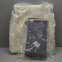 Priprilod Cloth Gray Driver Side Bottom Replacement Seat Cover & Driver Foam Cushion Compatible with Dodge Ram 1500 2500 3500 4500 5500 2013 2014 2015 2016 2017 2018