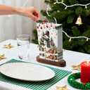 200 PCS Christmas Snowman Paper Napkins Merry Christmas Disposable Guest Napkins Decorative Xmas Dinner Hand Napkins for Bathroom Kitchen Winter New Year Holiday Party Supplies Baby Shower