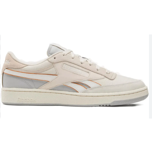 Reebok Unisex Club C Revenge Sneaker, Tapioca/Chalk/Grey 1, 7.5 Women/6 Men