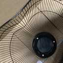 Comfort Zone 16-Inch Oscillating Pedestal Fan with Remote Control, 3-Speed High-Velocity Cooling, Adjustable Height & Tilt, Quad-Pod Folding Base, Black ETL Listed