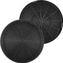 2Pcs JXCF72 Charcoal Filters Compatible with GE Range Hood JVW5301SJ1SS, JVW5361SJ1SS, WB02X24842, WB02X24841, HUIF06UC, Replaces 11013078, WB02X24841, WB02X24842