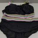 Daci Women Two Piece Plus Size Bikini - High Waisted Swimsuits Tummy Control Bathing Suits Swimwear 2025 18W