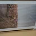 Golden State Art 13x19 Gold Aluminum Frame with White Mat, Real Glass