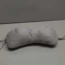 Chunful Dog Bone Shaped Chiropractic Neck and Back Pillow for Cervical Support with Adjustable 71 Inches Strap Sofa Lounge Chair Head Pillow for Travel or Use at Home, 15 x 7 x 5 Inches (1pcs,Grey)