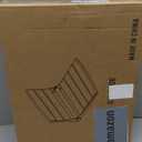 17.5" Wall Mounted Shower Seat, Fold Down Shower Seat Wall Mounted, HDPS Foldable Shower Seat, Folding Shower Seat Attached to Wall, for Inside Shower, Home Care(Black)