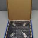 Etekcity Smart Scale for Body Weight, FSA&HSA Eligible, Bathroom Digital Weighing Scale with BMI, Body Fat, Muscle Mass, Accurate Bluetooth Home User Health Equipment Sync Apps, LED, Tempered glass (Classic-Black)