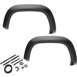 Bushwacker 20019-11 Ford Extend-A-Fender Flare - Front Pair