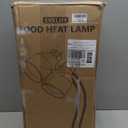Food Heat Lamp: [Rapid-Heating Bulbs Included] [Steady Heating] Commercial Food Warmer Lamp, Electric Heat Lamp for Food Catering Food Warming Lamp for Buffet Parties (Painted Black, 32" (2-Head,N9