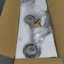 3-Light Bathroom Vanity Light, Modern Brushed Nickel Wall Lights with Clear Glass Shades, Bathroom Wall Sconce Lamp for Mirror Living Room Bedroom Hallway