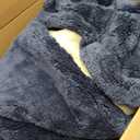 Ashler Faux Fur Rug, Ultra Soft Faux Rabbit Fur, Dark Blue Area Rugs, 6 x 9 Feet Rectangle, Machine Washable Nursery Decor Throw Rugs for Bedroom, Kids Room, Living Room