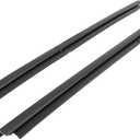 labwork Black Rubber Front Outer Window Sweep Pair Set of 2 Replacement for Silverado 1500 1999-2006 Tahoe 2000-2006 Escalade 2002-2006 KG2089