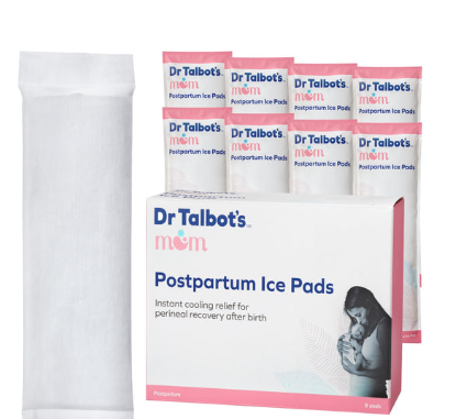 Dr. Talbot's Mom 2 in 1 postpartum cold relief and absorbent maternity pad in one