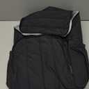 BAGSMART Diaper Bag Backpack, Large Baby Diaper Bag, Quilted Puffy Baby Bag for Mom with Quick-access Insulated Pockets, Lightweight Versatile Travel Backpack (Black)