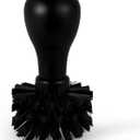 MHW-3BOMBER Coffee Portafilter Brush, Fit for 51/54/58mm Portafilter Basket, ABS Espresso Machine Portafilter Cleaning Brush, Professional Barista Cleaner Tools, Effectively Cleaning, Black B5536-OS