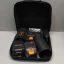 990,000 RPM Cordless Leaf Blower - 21V Electric Handheld Leaf Blower with 24.0Ah Batteries & Fast Charger - Lightweight for Patio, Lawn, Yard, Deck Cleaning - Sooty