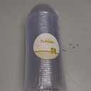 R-Kay 6 Oz Clear Plastic Small Bowls - 50 Pack Disposable Heavy Duty Dessert Bowls With Ice Cream and Salsa (6 OZ, 50 Count)