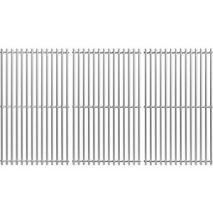 18.7'' Stainless Steel Cooking Replacements Grill for Weber Genesis 2 GS4 Grates 66089 66097 LX 400 SER GBS S-435, Weber Genesis II E-410, E-435, S-435, SE-410, Kitchen-aid 720-0856V 740-0781, 3 pcs